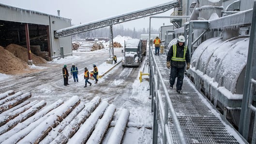 Ice Cleats for Forest and Paper Mills