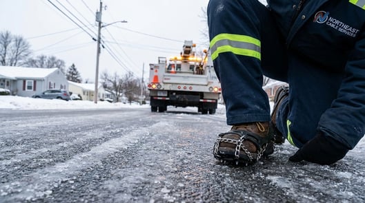 Ice Cleats for Cable Companies