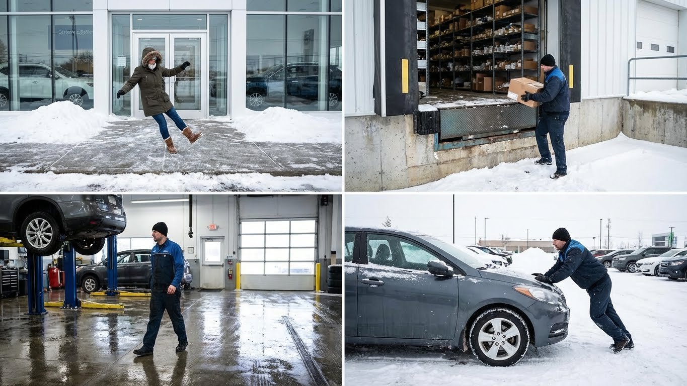 Ice Cleats for Automotive Retailing