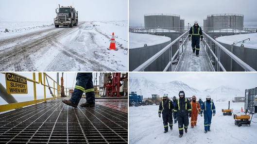 Ice Cleats for Oil, Gas and Petroleum