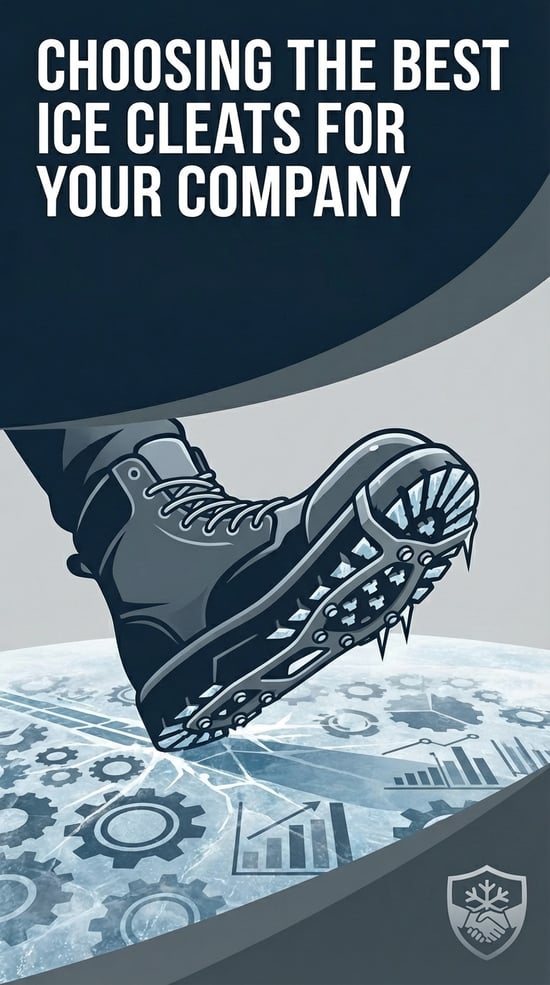 CHOOSING THE BEST ICE CLEATS FOR YOUR COMPANY