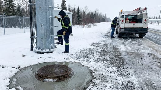 Ice Cleats for Telecommunications