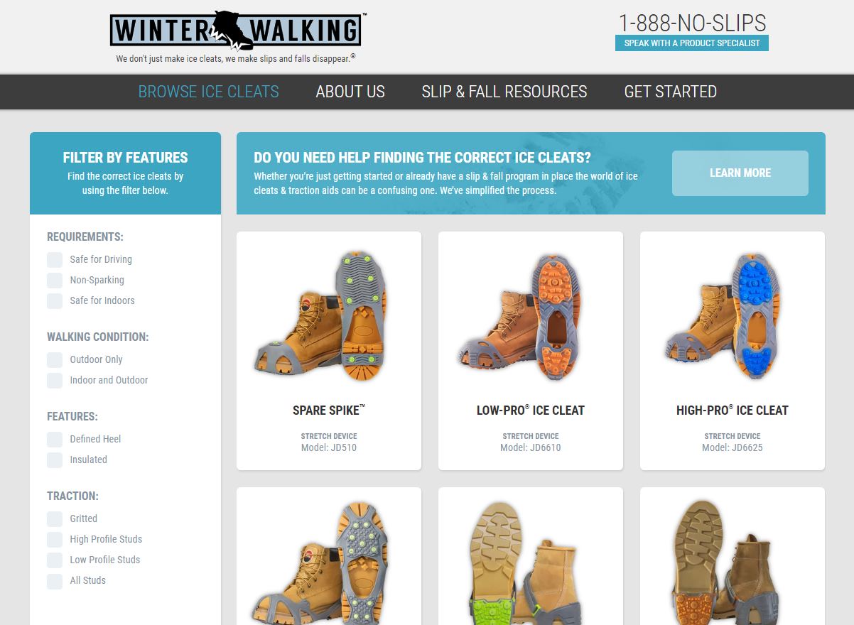 sail ice cleats